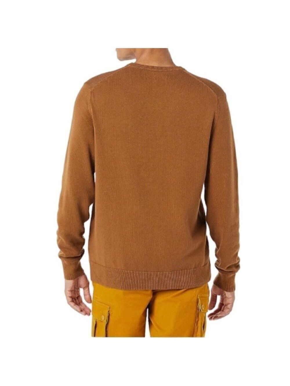 Men's V-Neck Sweater XXL Toffee Brown - Picture 3 of 8